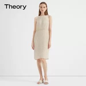 Brand New Theory Vanilla Midi Dress size M
